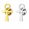 Clothes Accessories Cross Lapel Pins Light Luxury Bow Lapel Pin Egyptian Vintage Brooches  Gifts