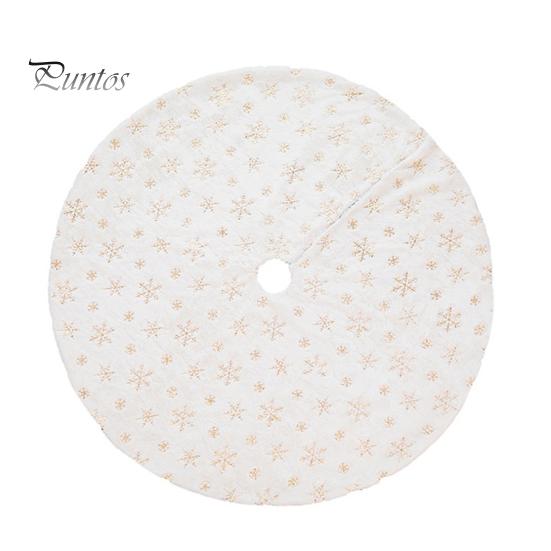 Юбка для рождественской елки, сверкающая снежинка, зимние украшения своими руками, плюшевая юбка для рождественской елки, тонкая работа