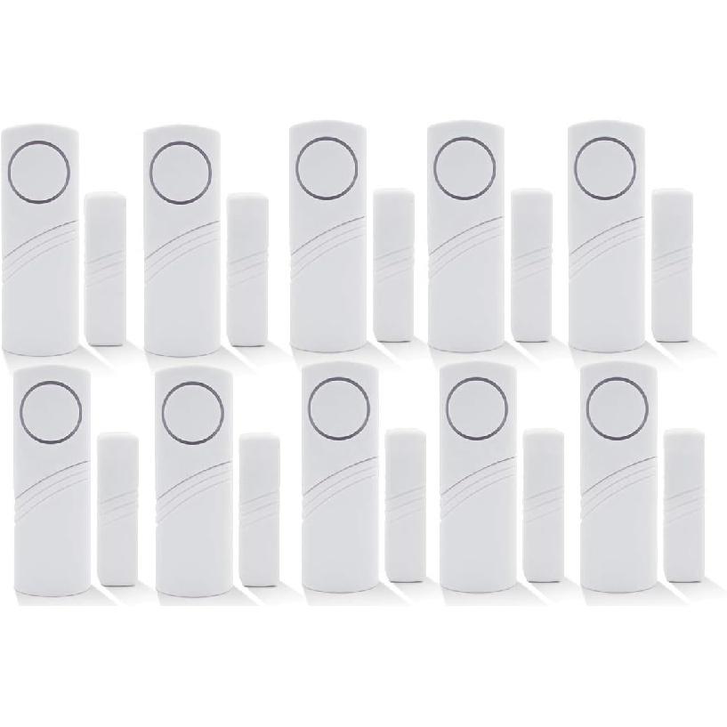 Home Security Alarm System DIY Kit - Magnetic Sensor - Guardian Protector - Window Glass Vibration Security Burglar Alarm for Homes, Cars, Sheds,