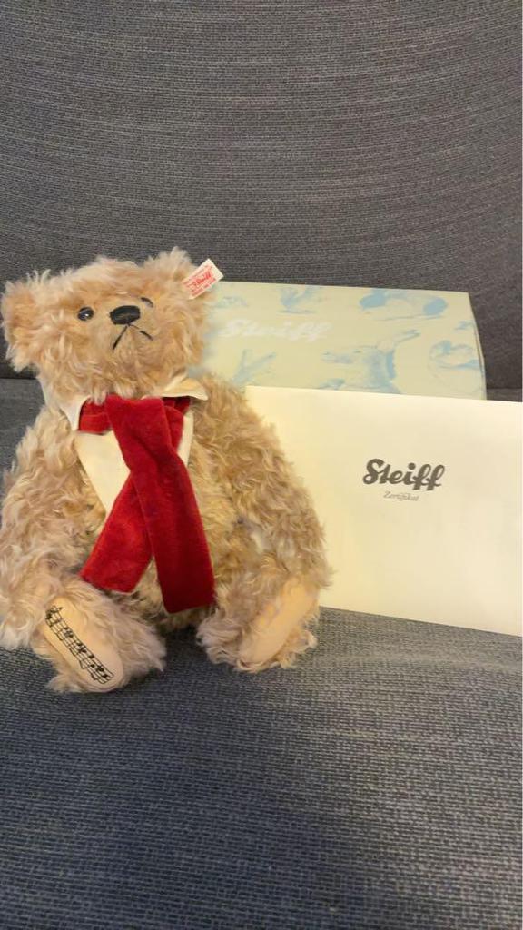 [USED] Steiff Beethoven Teddy Bear, 2010, Limited Edition of 1500, Box Included!