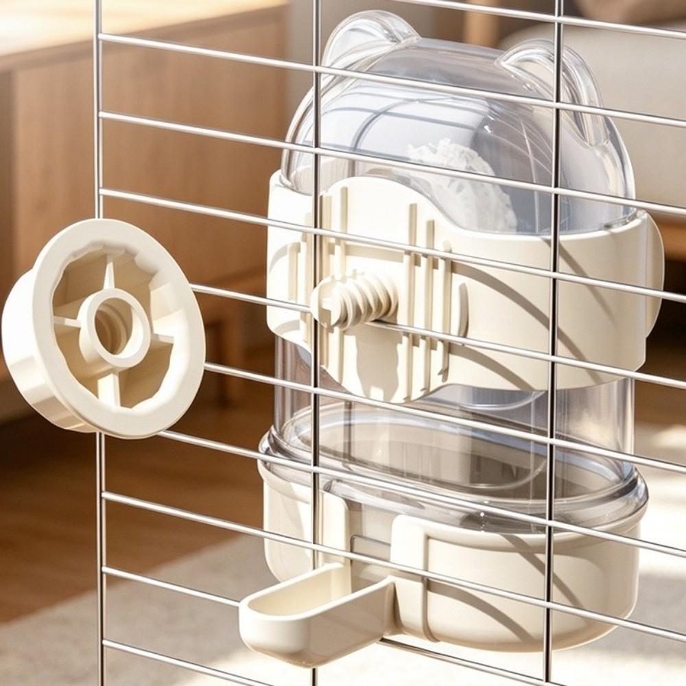 Clear Automatic Bird Feeder Large Capacity Bird Feeding Bowl Bird Food Container  Parakeets