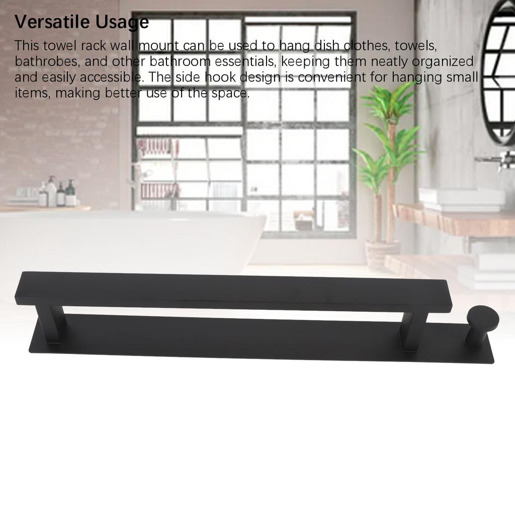 Держатель для полотенец в ванной, настенная вешалка для полотенец, современный домашний декор, держатель для банных полотенец из нержавеющей стали