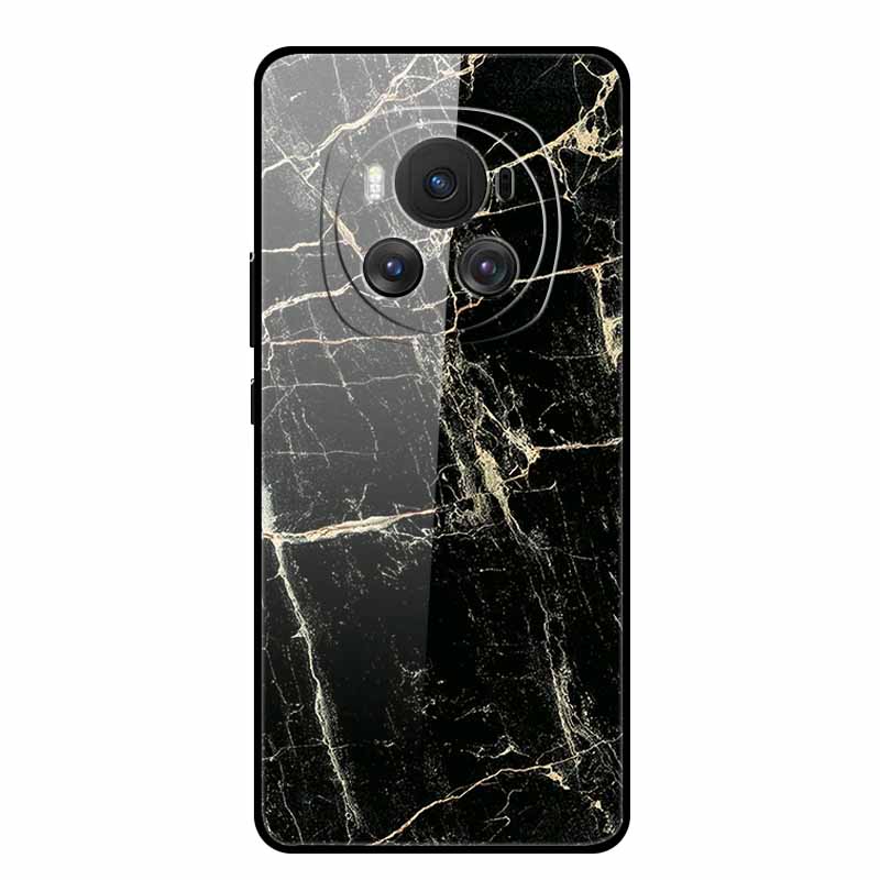 Tempered Glass Case For Honor Magic 6 Pro Case 6.8" Soft Edge Hard Glass Back Cover For Honor Magic6 Pro Phone Case Fundas Shell