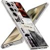 Чехол в ретро-коллажном стиле для Samsung Galaxy S26 S25 S24 Ultra S23 S21 FE S22 Plus A54 A34 A15 A25 A35 A55 A26 A36 A56 5G, тонкий, прозрачный, жесткий