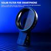 37mm 52mm Phone Lens Filter With Clip For Smartphone Universal ND2-400 Variable Filter For Mobile Phone Camera Lens For iPhone