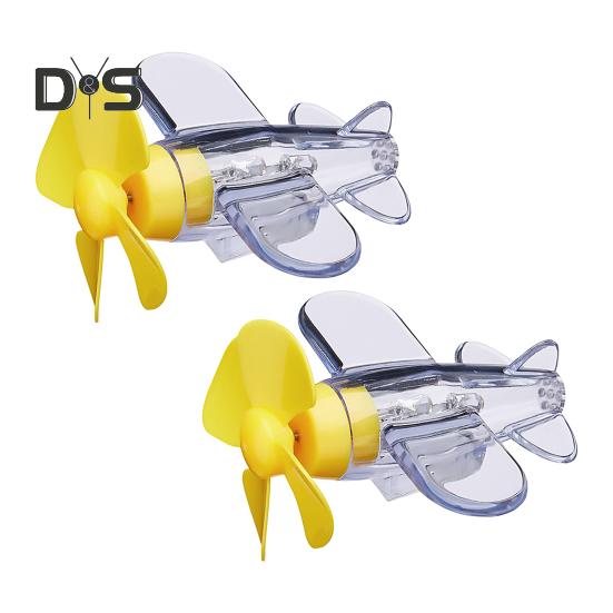 2 шт. ветряной светодиодный пропеллер для самолета, мотоцикла, велосипеда, автомобиля, украшения, водонепроницаемая светящаяся летающая игрушка, светодиодный светящийся спиннер для спорта на открытом воздухе