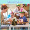 Party Black Gold Gift Box Suitable For Childrens Birthday Celebrations And Gifts