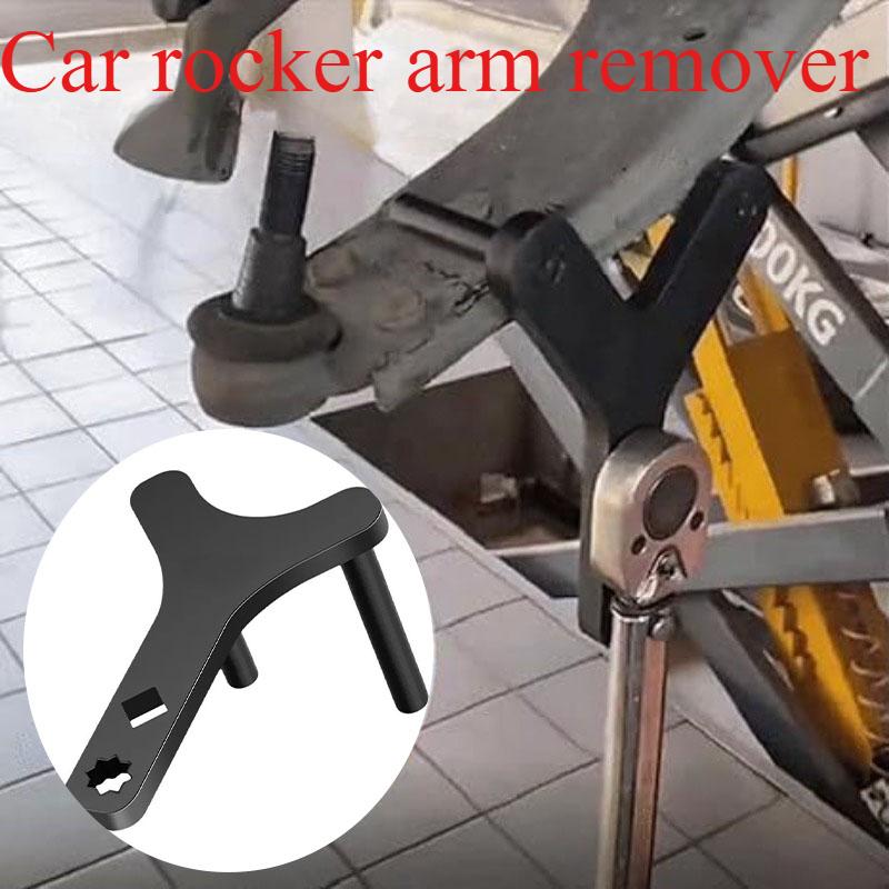 Car Lower Control Arm Disassembly Tool Pry Bar Wrench for 1/2 Ratchet Open-end Wrench Half Shaft Drive Shaft Removal Tool