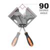 Мини-угольник 90° - Прямоугольный, Быстрозажимной для деревообработки, сварки, фоторамок, стекла, аквариумов
