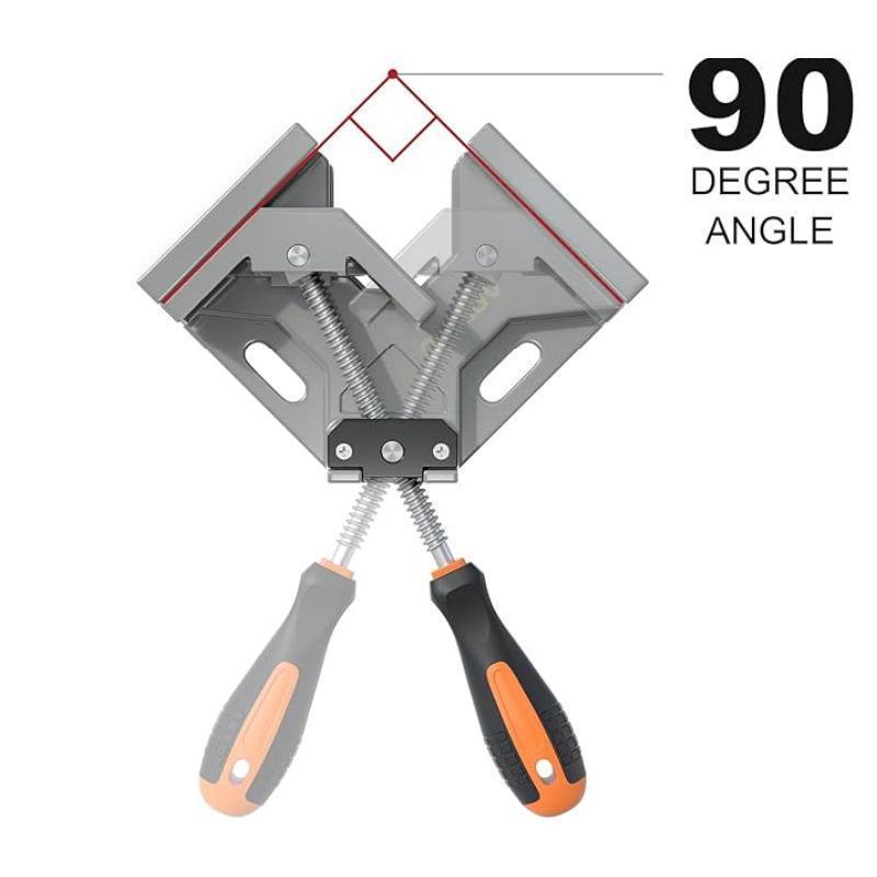 Мини-угольник 90° - Прямоугольный, Быстрозажимной для деревообработки, сварки, фоторамок, стекла, аквариумов