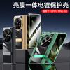 Чехол для Oppo Find N3 Прозрачный Защита шарнира Защита объектива камеры Защита экрана Полная защита Металлическая подставка Чехол