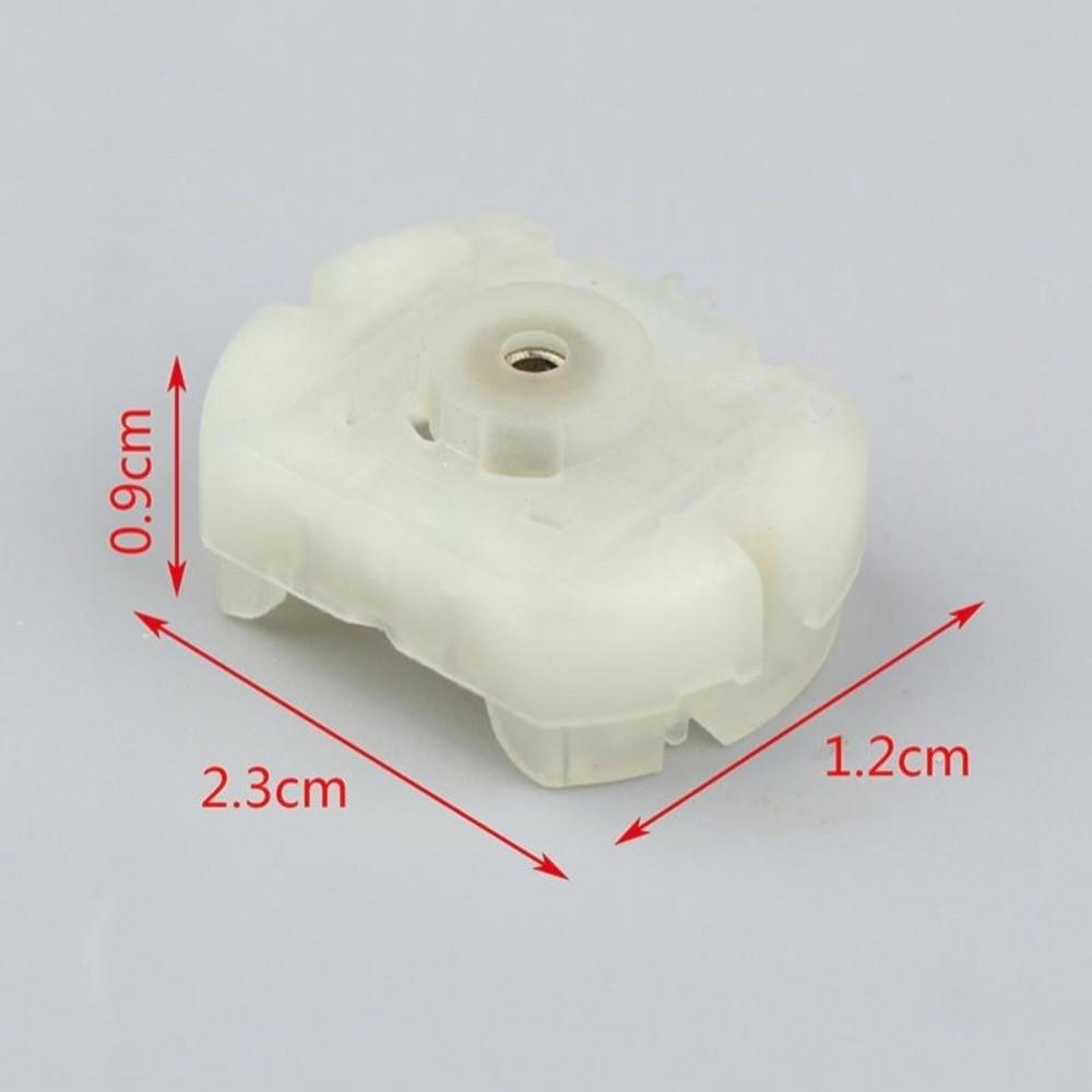 12V DC Motor Rear Cover White Central Lock Part Carbon Brush Holder Central Lock