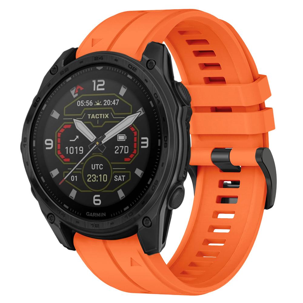 Силиконовый уличный ремешок для часов Garmin Tactix8 47/51 мм/fenix8 43 мм Водонепроницаемый/влагостойкий ремешок для часов 20/22/26 мм Quick Fit