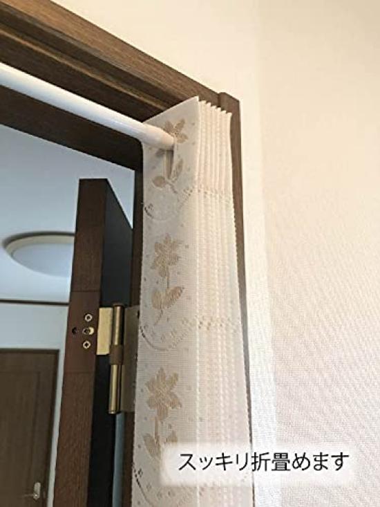 Гармошка Комната Регулируемая 95 x Мелкий Цветочный Лист KL5330 CM534 Штора, Перегородка, Подъемная Штора, Энергосберегающая, Длина, 190см, Узор, (слоновая кость)