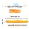2pcs DIY Knitting Loom Kit with Crochet Hook - Handmade Craft Weaving Tools for Blankets, Scarves, Hats & Shawls - Red/Yellow, Weaving Loom Yarn