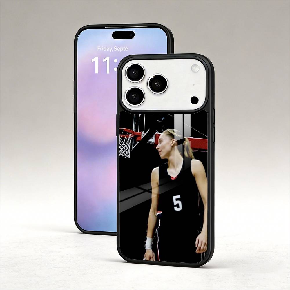 Чехол для телефона P-Paige Bueckers 5 для iPhone 17, 16, 15, 14, 13, 12, Pro, Max Для Magsafe Магнитная Беспроводная Зарядка
