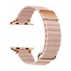 Кожаный магнитный ремешок для Apple Watch Ultra Band 49 мм 44 мм 40 мм 41 мм 45 мм 38/42 мм женский браслет-петля iWatch Series 9 8 7 SE 6