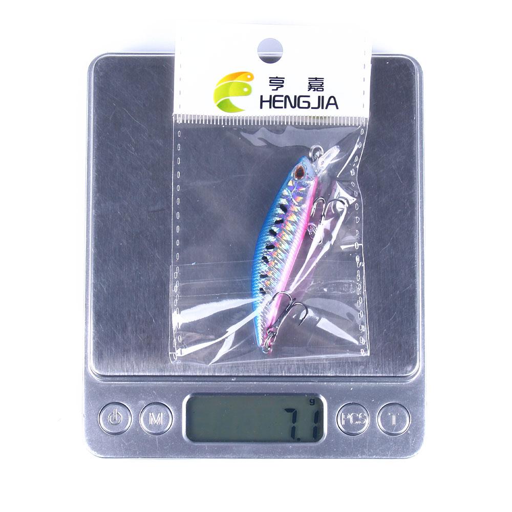 Тонущий минноу Маленькие рыболовные приманки Форель Жесткие приманки 68мм-6.5г Воблеры для щуки Приманка с красным жабром Крэнки Рыбалка