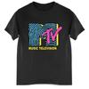 Retro Men's Women T Shirt Vintage Rock Hip Hop Tv Summer Mtv Music Television Graphic Top Streetwear Oversized Loose Casual Tee