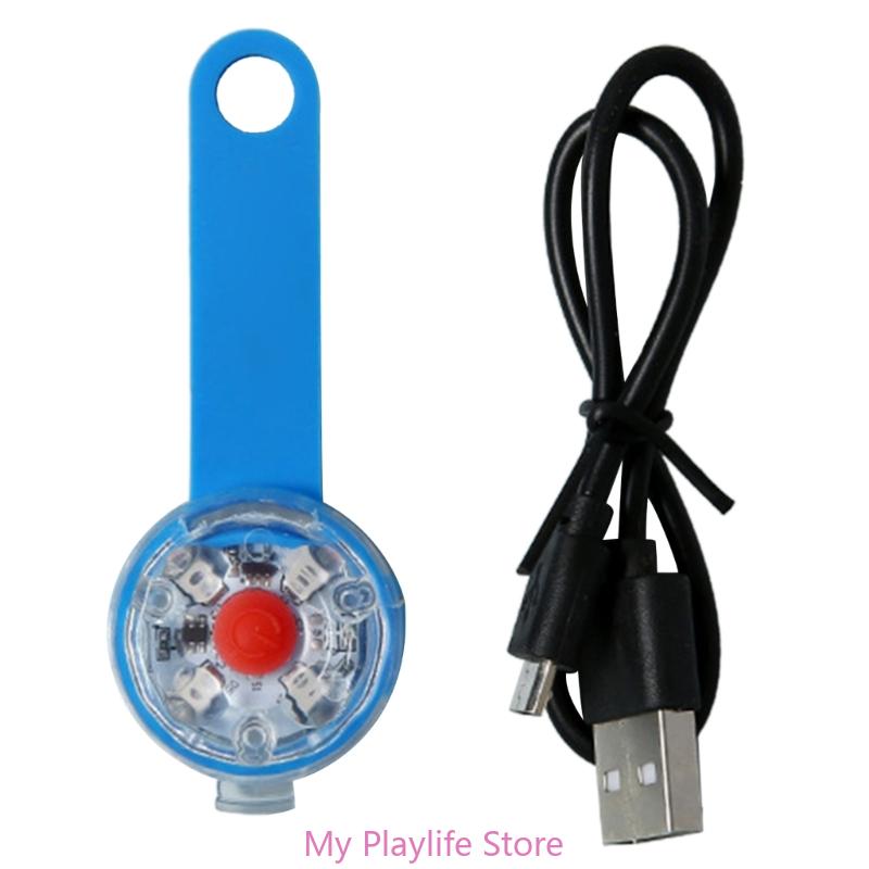 USB Rechargeable Dog Lights for Outdoor Activity Night Walking Dog Led Collar Pendant Light Waterproof Dog Light for Pet
