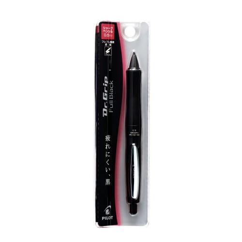 Механический карандаш PILOT Doctor Grip Full Black 0,5 мм Черный HDGFB80RB