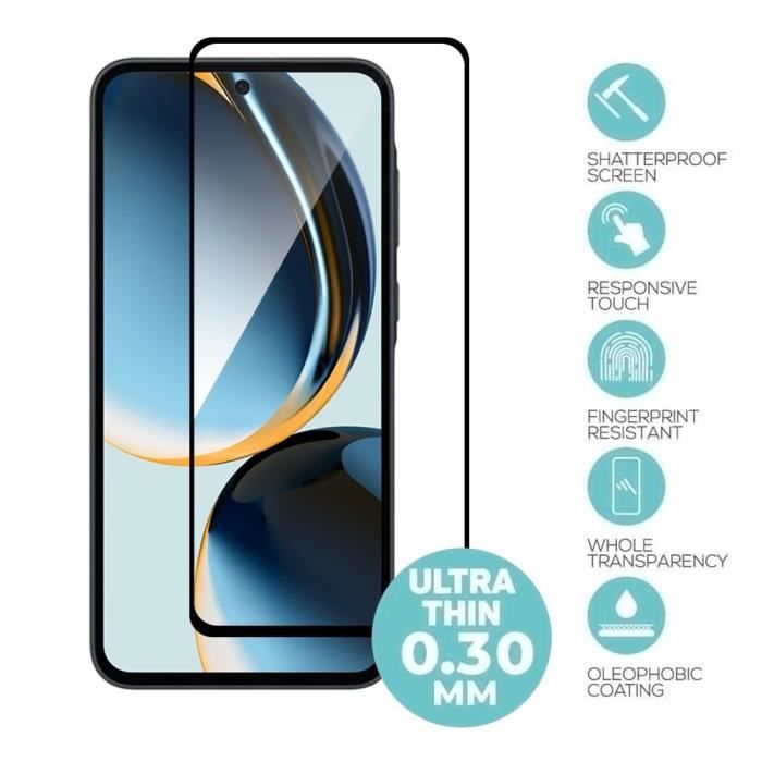 Защитная пленка из закаленного стекла - Booling - для Samsung Galaxy A36 - Набор из 4 штук - Ударопрочная - Устойчивая к царапинам