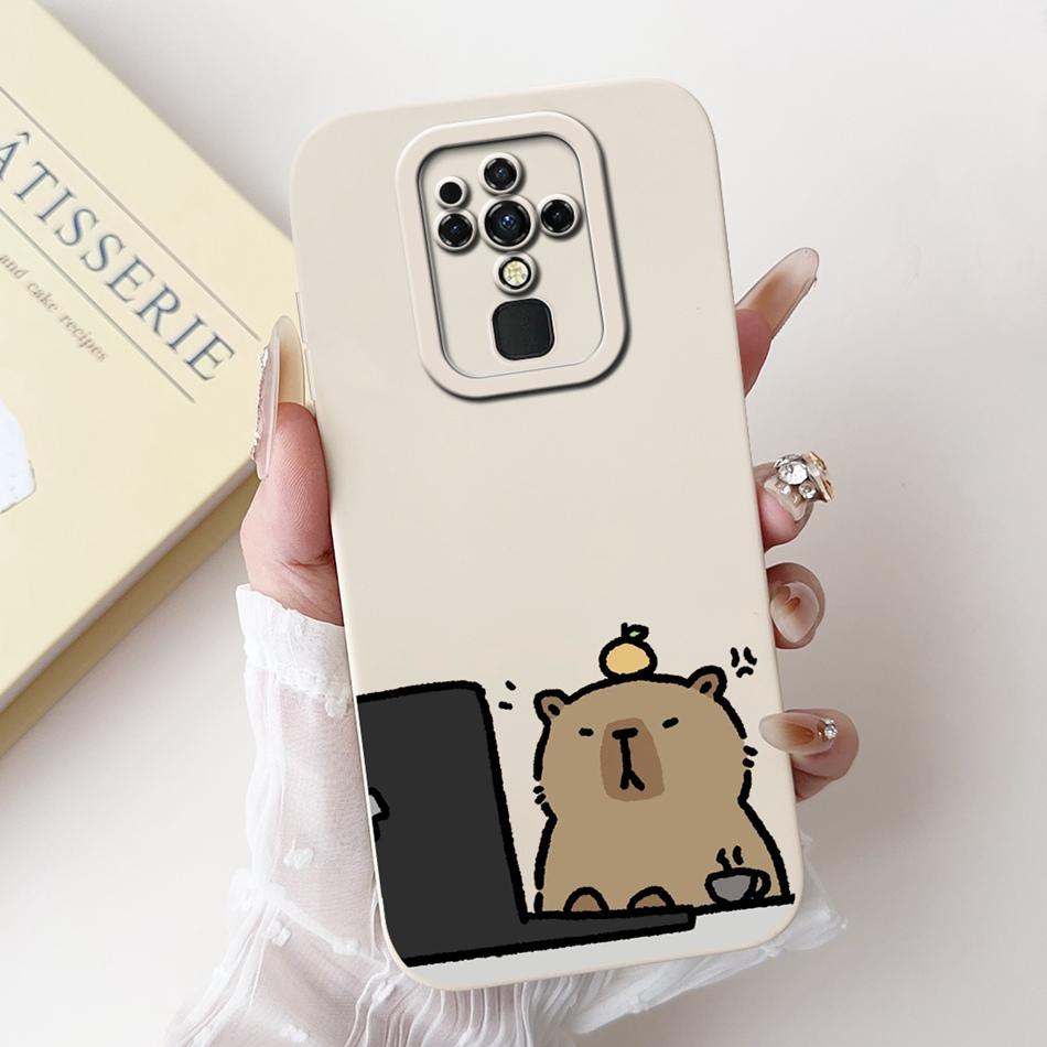 For Tecno Camon 16 Pro Case Camon16 16Pro CE7 CE7j CE9h Elegant Printing Soft Silicone Camera Protective Shockproof Phone Cases