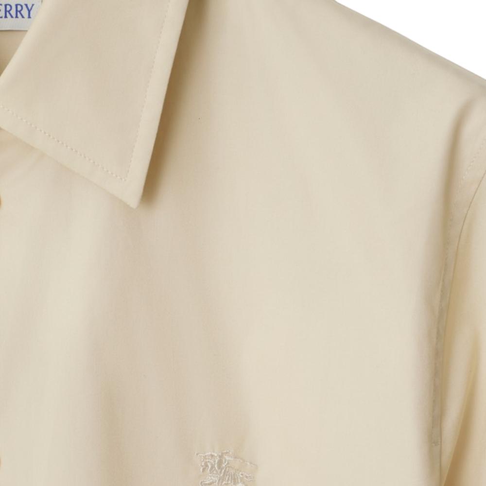 Burberry logo-embroidered shirt 81051361