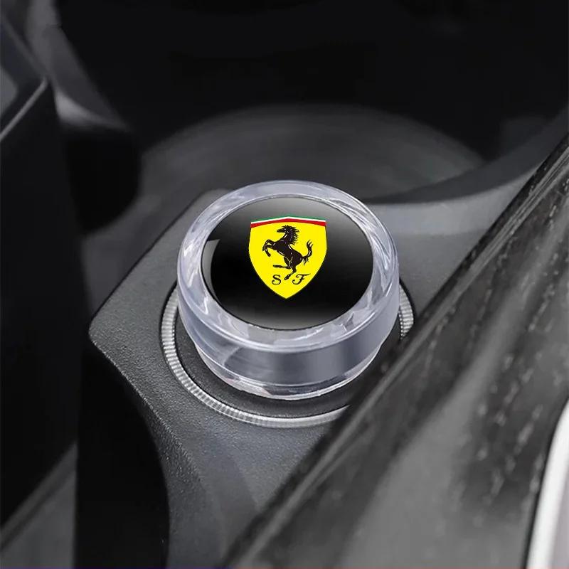 ABS Car Cigarette Lighter Cover Dust Proof Decoration Cap For Ferrari 308 GT4 328 GTB GTS F355 360 Modena F430 458ltalia 488 GTB JW5