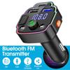 Автомобильный Mp3-плеер с двумя USB-разъемами, быстрое зарядное устройство, FM-приемник Bluetooth, Bluetooth-совместимый 5,0-Fm-передатчик, USB-флеш-накопитель, автомобильный комплект