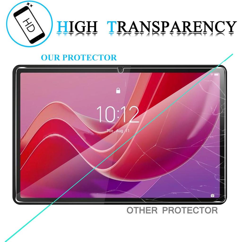 2 шт. для Lenovo Tab M11/Xiaoxin Pad 11 2024 Защитная пленка для экрана Закаленное стекло 2.5D Пленка для экрана планшета