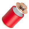 1Pc Solid Mini Empty Tea Tin Can Household Green Black Tea Sealed Jar Portable Travel Small Tea Packaging Box Paper Storage Can