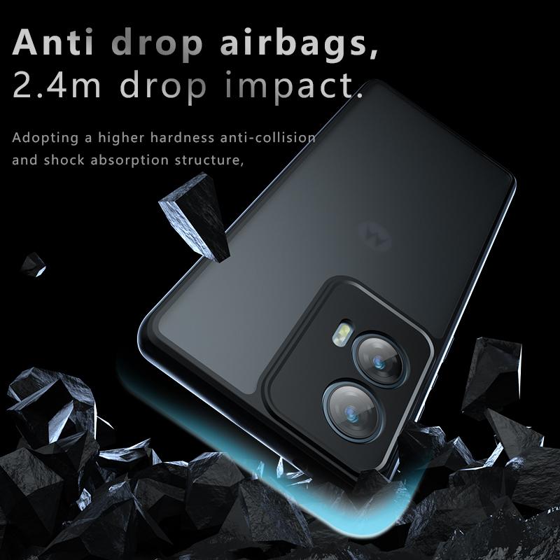 Для Motorola Moto G85 5G S50 Neo прозрачный бронированный чехол для Moto G 85 S50NEO XT2427-3 -4 роскошный матовый акриловый жесткий противоударный бампер из ПК