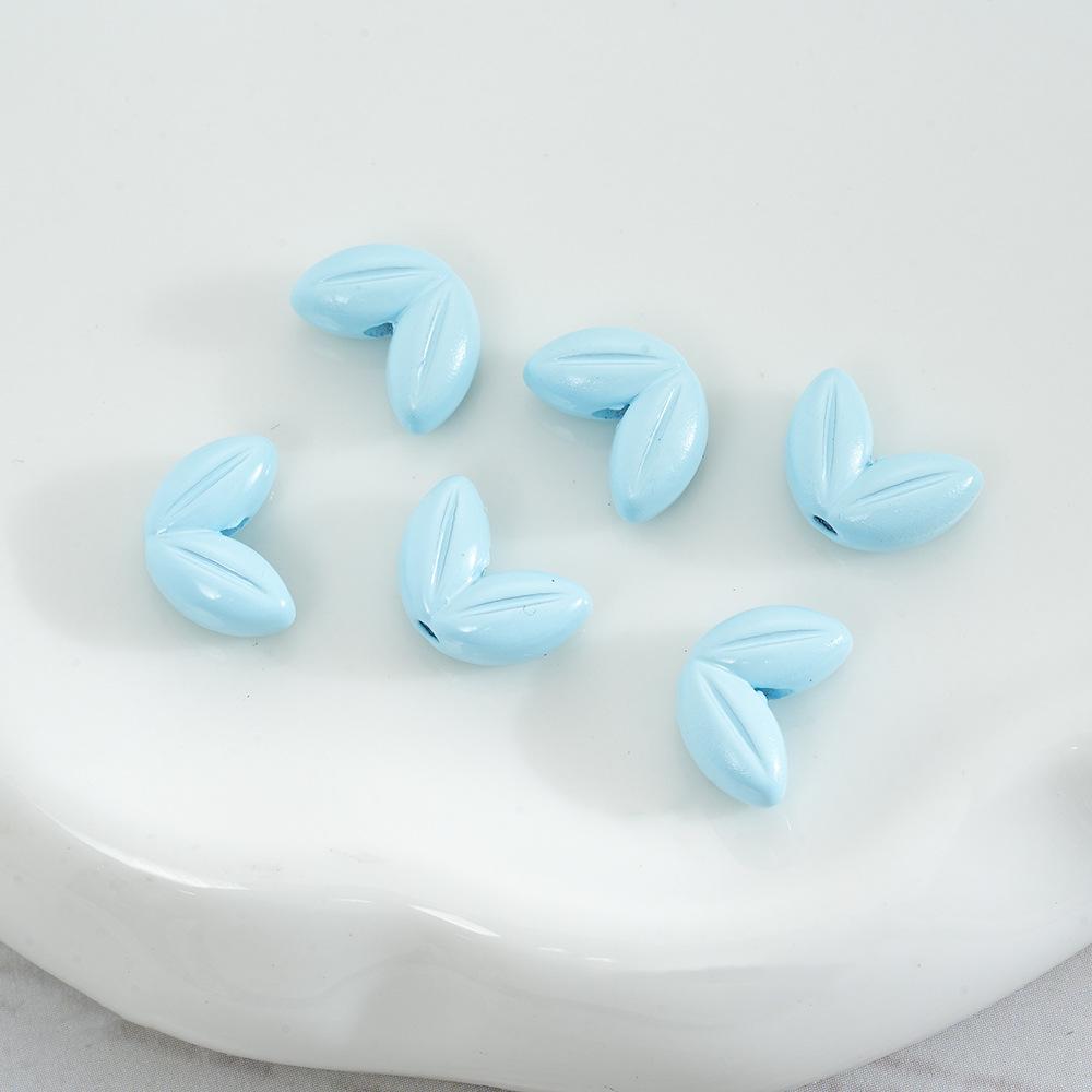 Цвет сплава Бутон Сделай сам Аксессуары Ручная работа Ювелирные изделия Разделитель бусин в виде цветка тюльпана Материал для бисерного ожерелья Цепочка для мобильного телефона