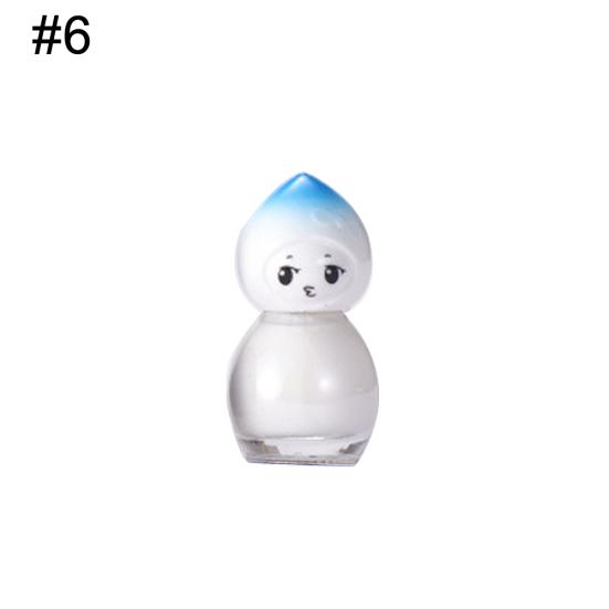 Дизайн куклы прозрачный детский лак для ногтей быстросохнущий долговечный лак