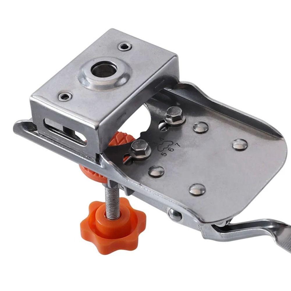 Adjustable Door Hinge Template Hinge Installation Hinge Slotting Locator Hole Guide Jig DIY