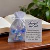 Angel Figurine Keepsake Forget Me Not Angel Memorial Gift Sympathy Bereavement
