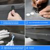 EHDIS Cutting Template for Parking Sensor Carbon Fiber Wrap Vinyl Tool Kit Car Protective Film Cutter 13~25mm Metal Circle Gauge