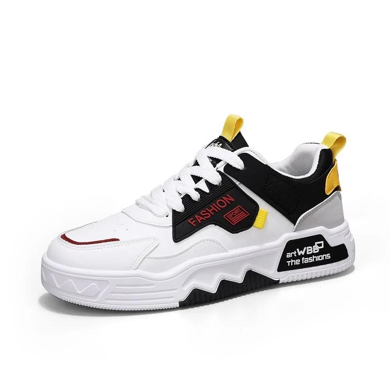 Модные туфли для скейтбординга в студенческом стиле с толстой подошвой, новые модные и универсальные повседневные туфли, модная спортивная обувь для активного отдыха, кроссовки