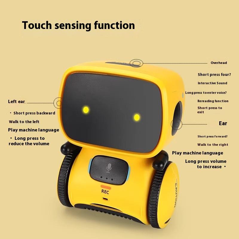 Робот AI Интеллектуальный голосовой чат Электронный питомец Милый интерактивный робот Электрическая игрушка Сенсорный голосовой диалог Индивидуальные подарки