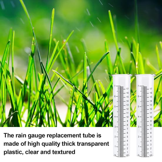 8,3-дюймовый пластиковый датчик дождя, сменная трубка, морозостойкий, прозрачный уличный датчик дождя, прозрачная шкала, датчик дождя, трубка