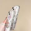 Зеркальный чехол с розовым сердечком и бабочкой для iPhone 15, 14, 13, 12, 11 Pro Max XR XS, Huawei Mate 60 Pro P50 40 30, чехлы для защиты от падения «все включено»