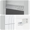 Wall Mounted Nightstand White 33 x 34.5 x 40 cm Particleboard