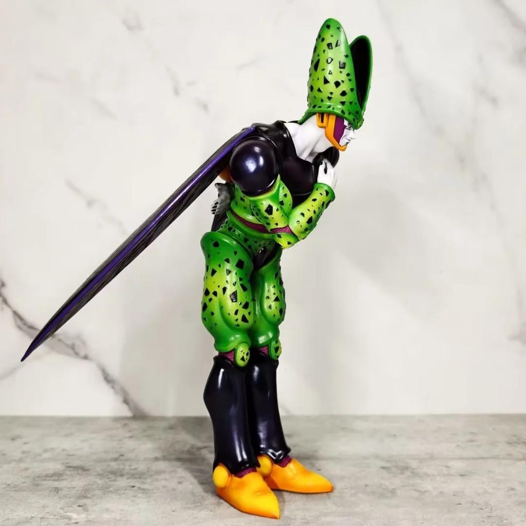 !drogan Boll Z Perfect Cell Figure 27cm/10.63inch Cell Figurine Action Figures Pvc Statue Collection Model Toys Gift