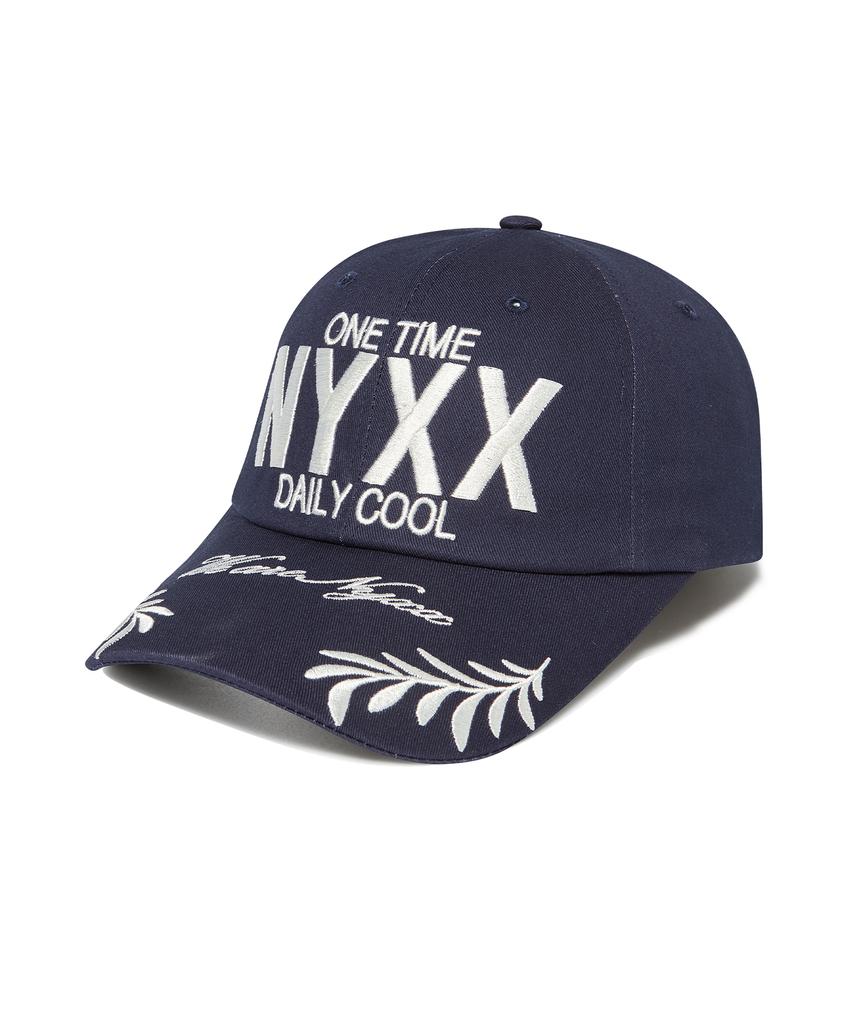 NYXX Nyx Бейсболка с логотипом Темно-синяя