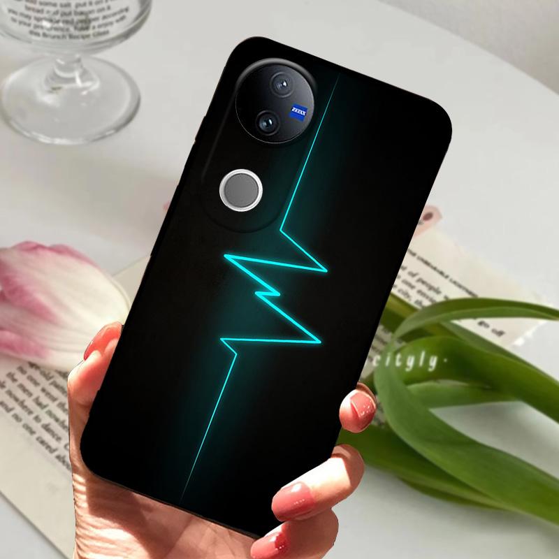 Для Vivo V50 Мягкий чехол V 50 5G Силиконовый ТПУ Чехлы для телефона Для VIVO V50 V2427 Защитный бампер Fundas Capas Роскошный Мультяшный