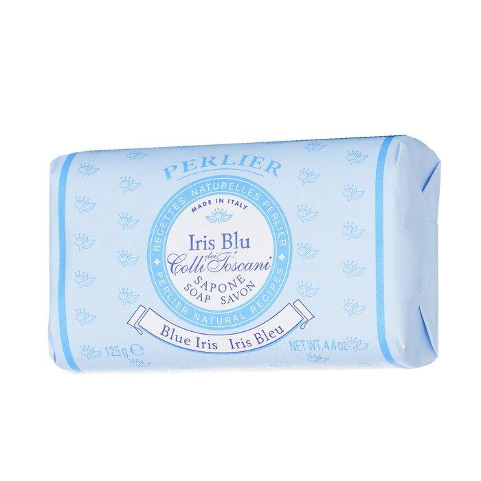 PERLIER Blue Iris Bar Soap
