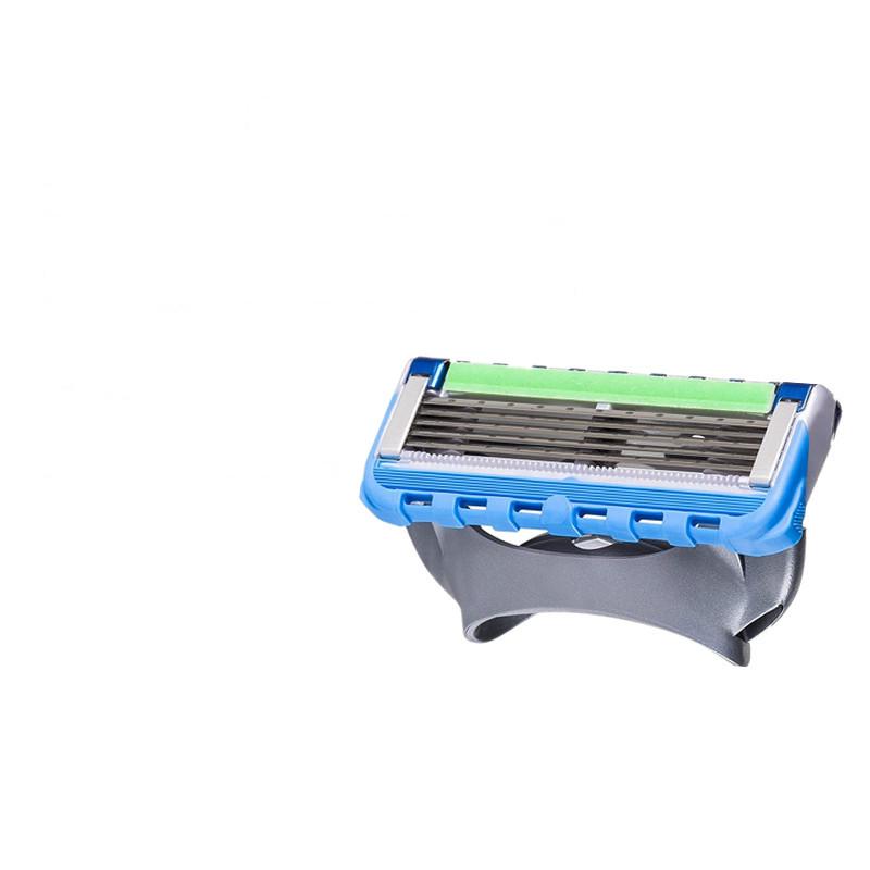 4 шт./лот, профессиональные сменные лезвия для бритвы, 5-слойное лезвие