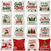 Christmas Pillow Cover for Home Holiday Sofa Bedside Decoration Linen Pillow Cushion Cover