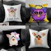 1 шт. Наволочка Furby I Eat Kids Квадратная Спальня Диван Досуг Комфортная Подушка Авто Гостиная Домашнее Украшение